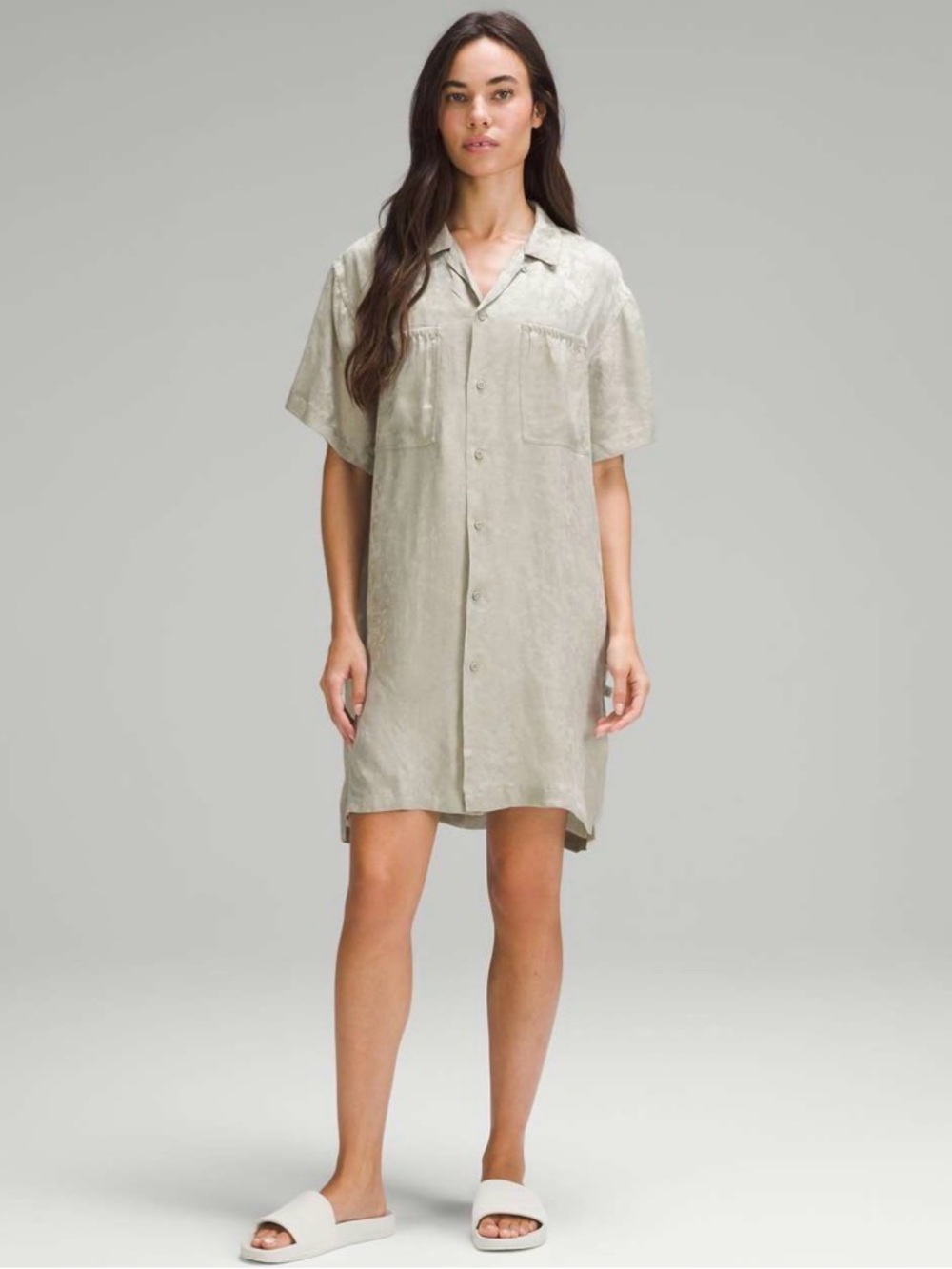 Lululemon lab Jacquard Shirt Dress
Raw Linen